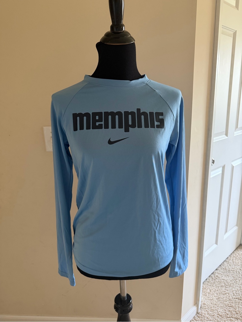 Nike x NBA Light Blue Dri-FIT Jersey Top